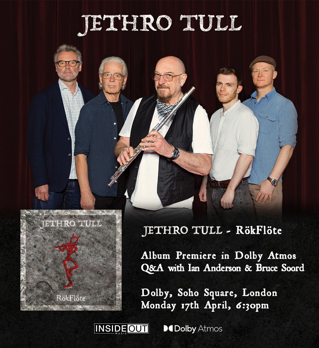 Hear Jethro Tull's new album RökFlöte before anyone else! Louder