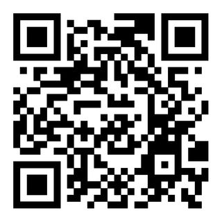 QR code to donate to JustGiving page in memory of the teenage photographer Liz Hatton