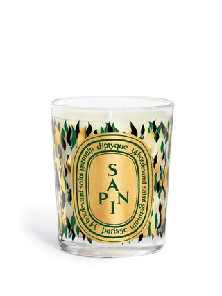 Sapin (Pine Tree) - Classic candle with Golden Lid