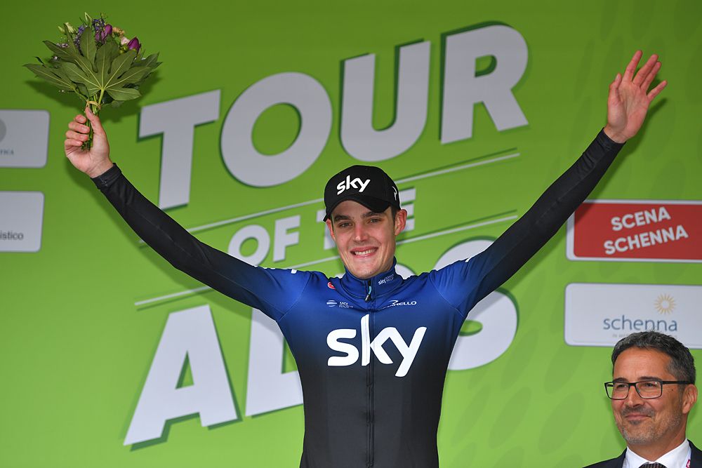 Pavel Sivakov (Team Sky) wins stage 2 at Tour of the Alps