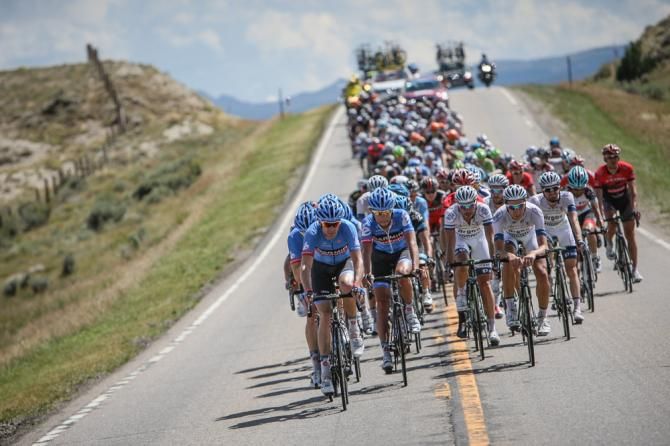 Garmin-Sharp and Argos-Shimano took up a lot of the work early in the stage.