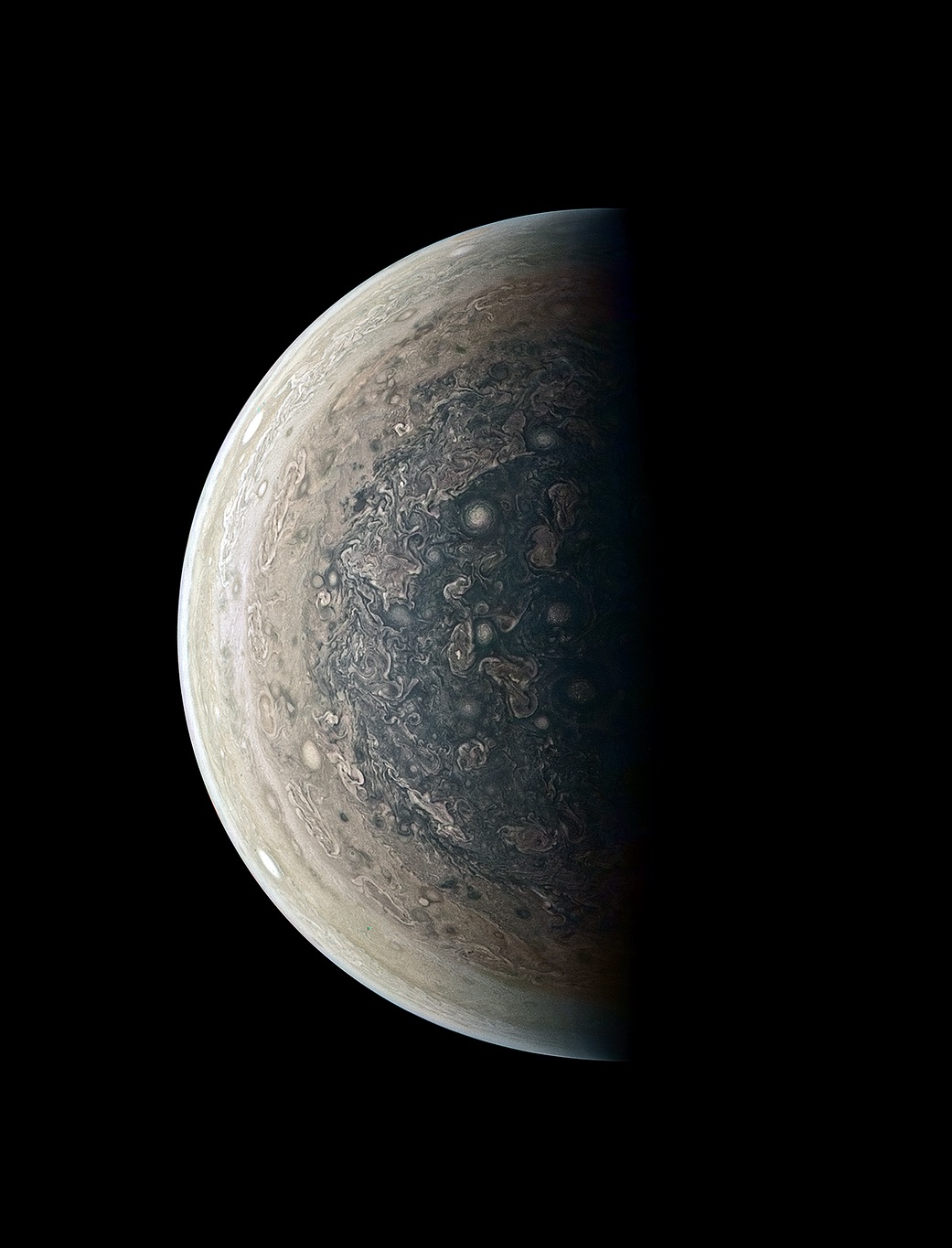 Jupiter&#039;s south pole citizen science