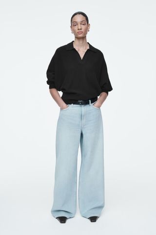 Pool Wide-Leg Jeans