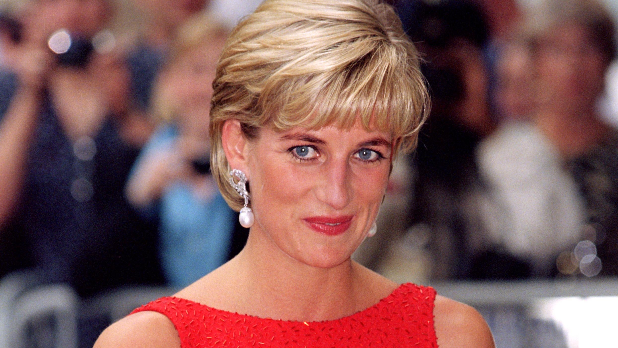 Princess Diana attends a gala dinner held by the American Red Cross in 2007