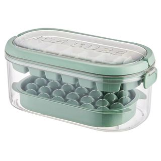 Wovilon Portable Ice cube Tray/Box For Freezer