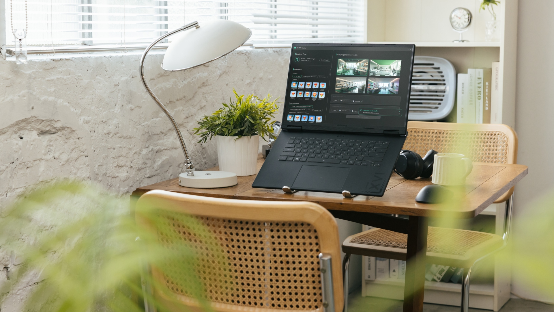 Gigabyte Aero A16 Pro set up