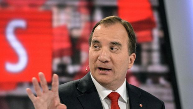  Swedish leader of Social Deomocrats Stefan Lofven