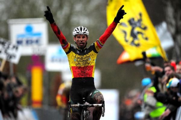 Sven Nys: dirty but happy