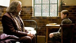 Dumbledore and young Tom Riddle in Harry Potter