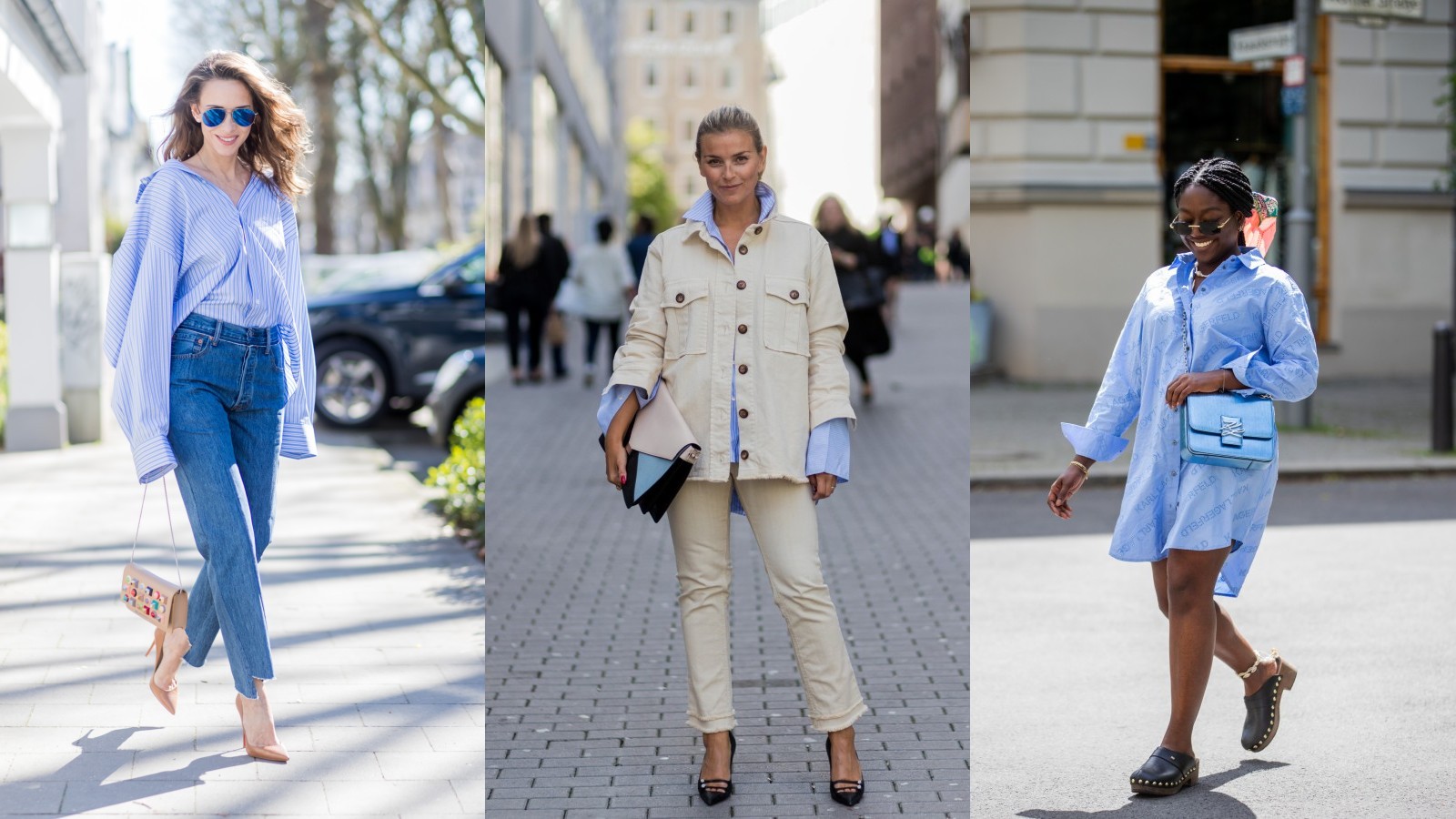 How to wear oversized shirts for an 
