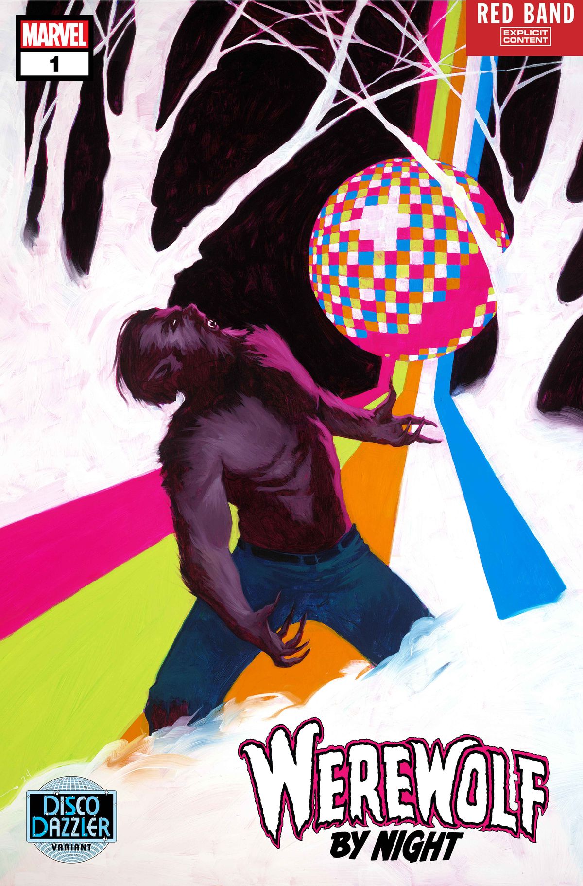Disco Dazzler variant covers