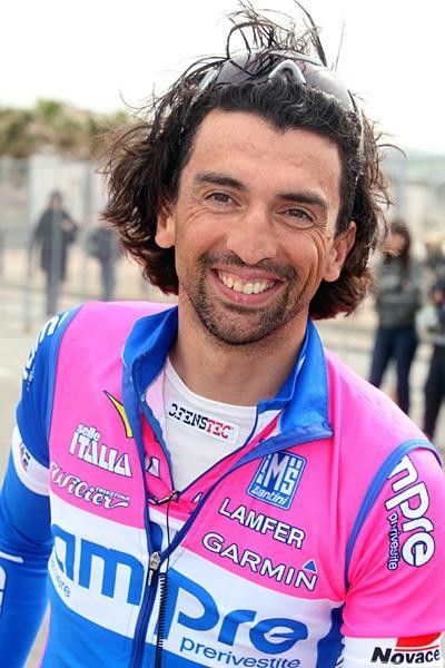 Fabio Baldato (Lampre) smiles