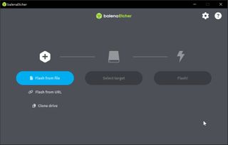 Etcher interface