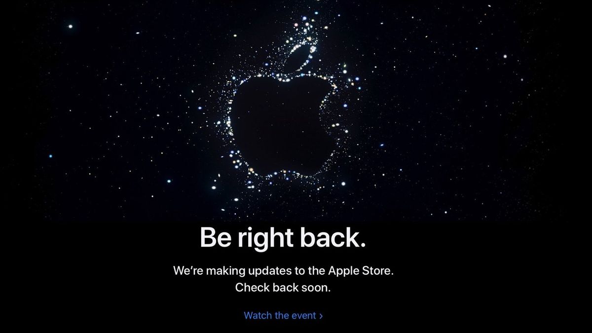 Apple&#039;s store down ahead of the Far Out iPhone 14 event