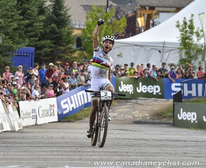 Nino Schurter (Scott-Odlo) wins Mont-Sainte-Anne World Cup
