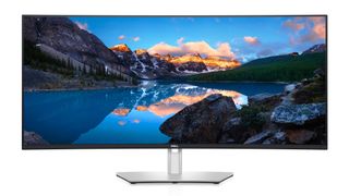 Product shot of Dell UltraSharp U4021QW, one of the best monitors for graphic artists