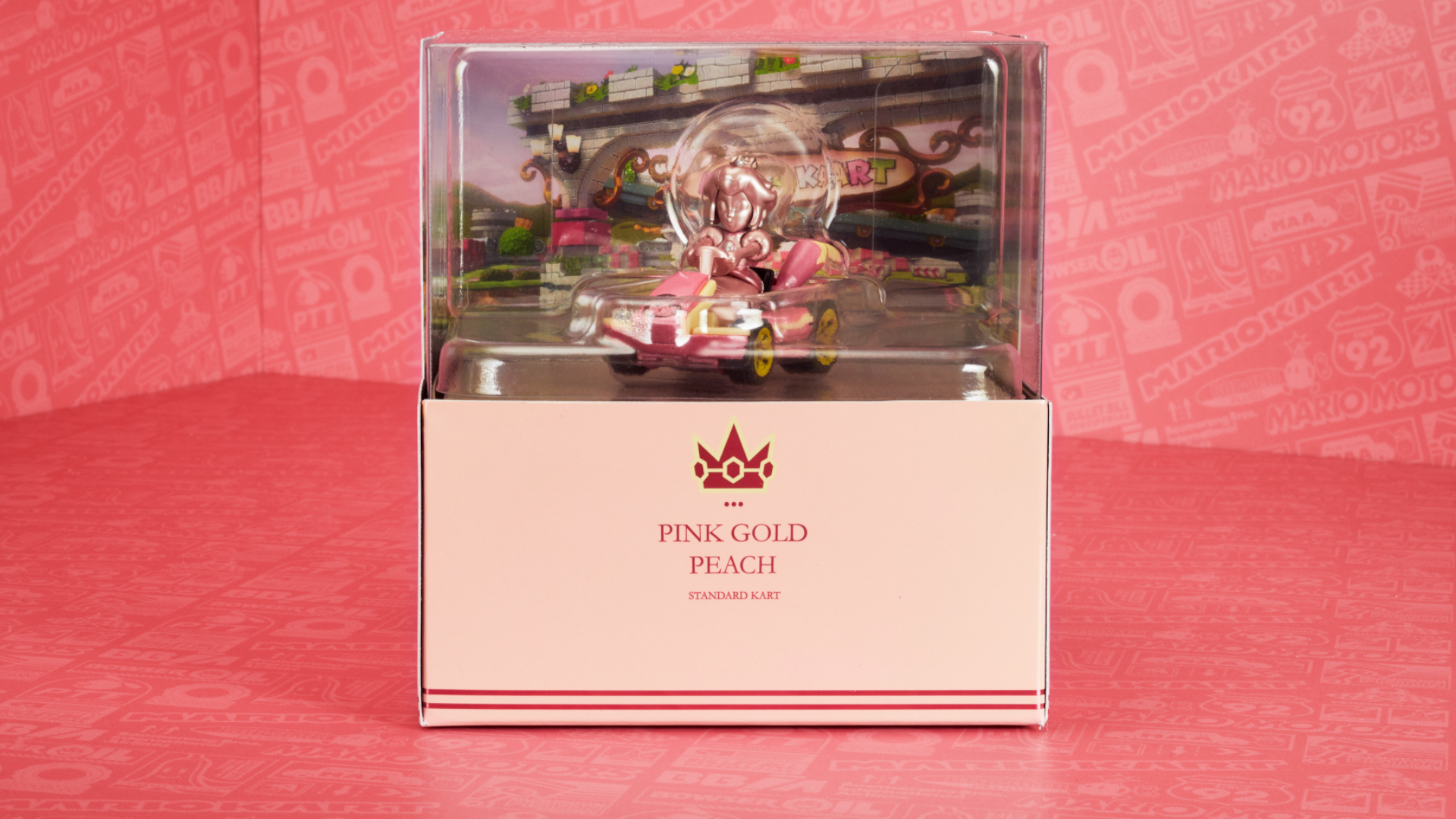 Pink Gold Princess Peach box