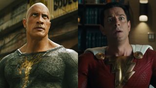 Dwayne Johnson's Black Adam and Zachary Levi's Shazam