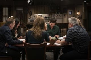 The cast of 'Friends' sits and reads parts of old scripts.