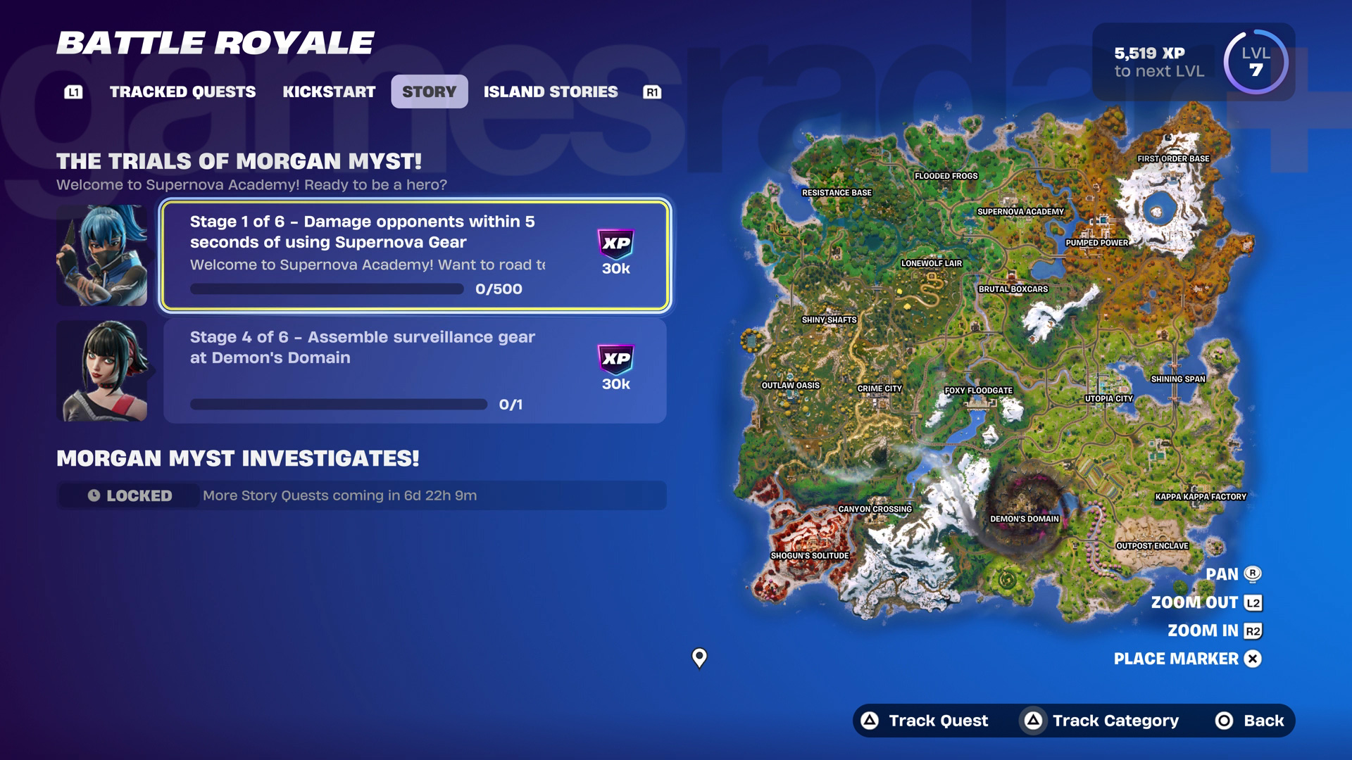 Fortnite Story Quests Chapter 6 Season 3