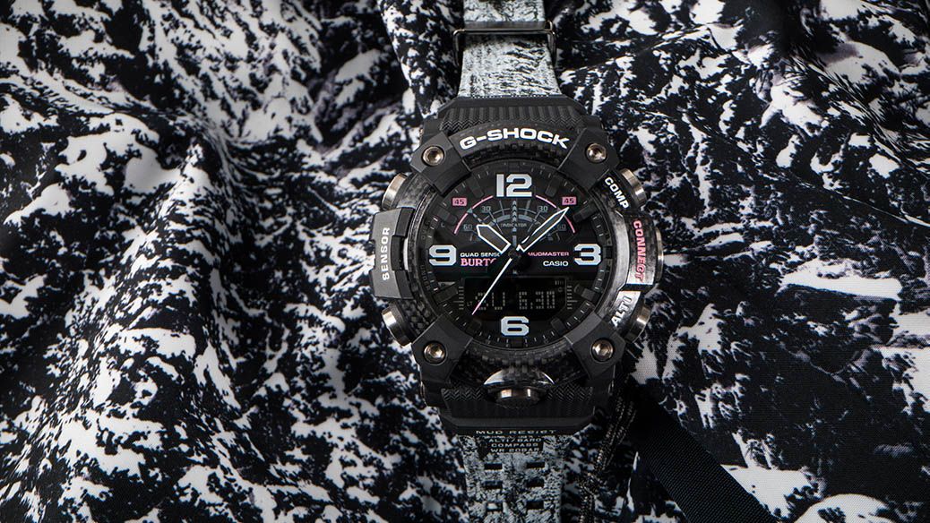 New G-Shock X Burton Mudmaster gets unique snow-covered design