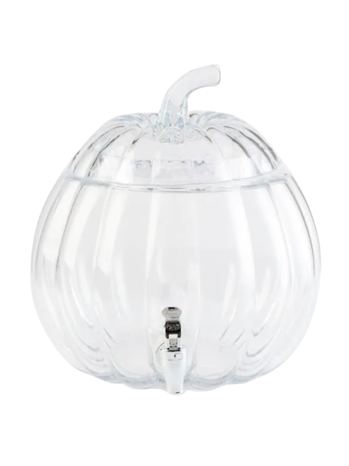 Glass Pumpkin Dispenser