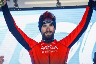 Tour de la Provence 2020 5th Edition 1st stage Chateaurenard Saintes MariesdelaMer Stage 1 13022020 Nacer Bouhanni FRA Team Arkea Samsic photo Luca BettiniBettiniPhoto2020