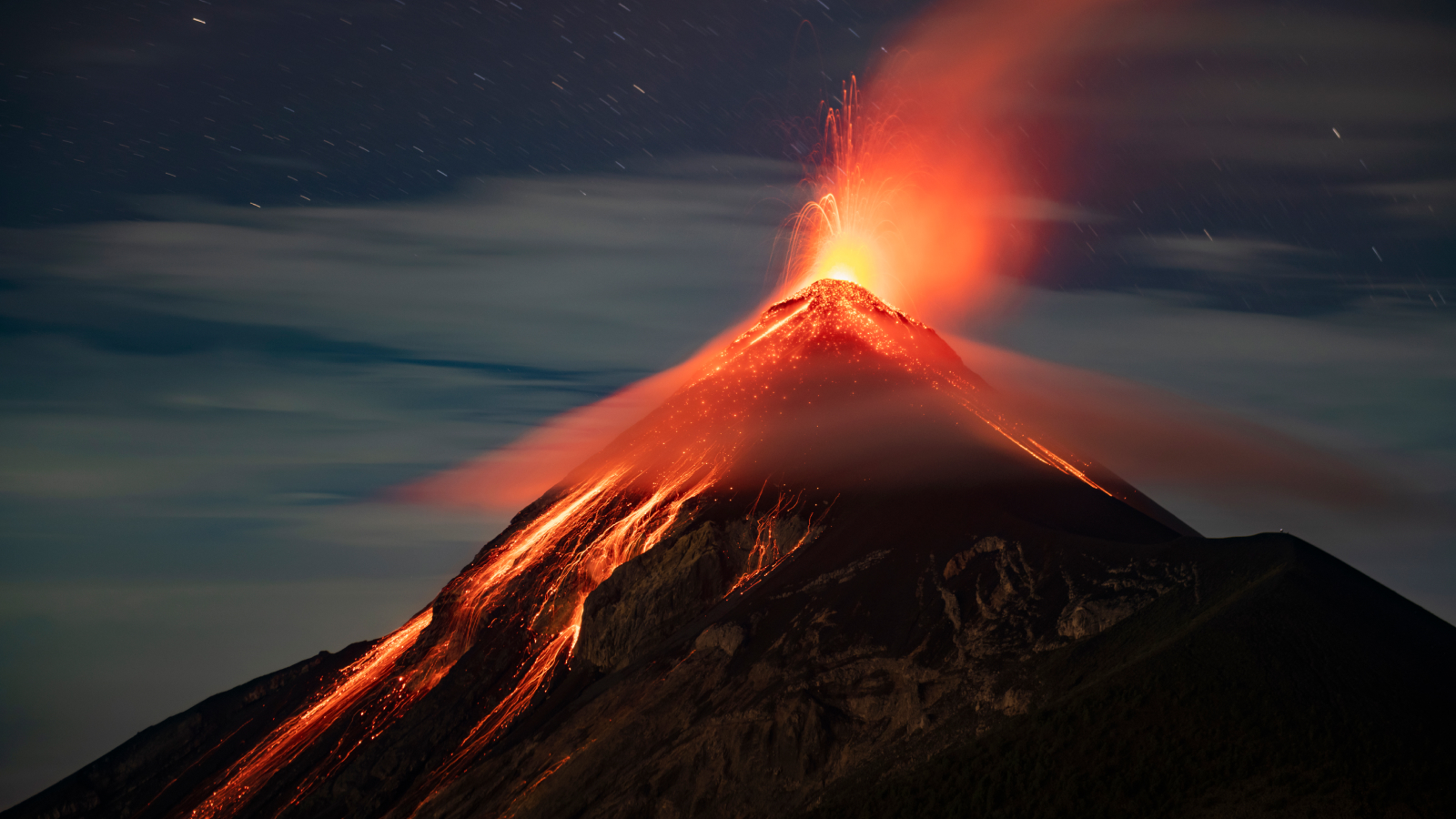 What's the difference between an active, dormant and extinct volcano?