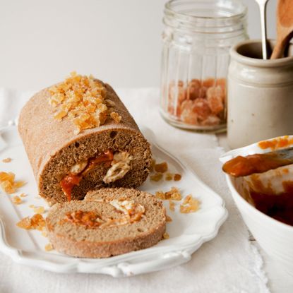 Ginger Spice Swiss Roll recipe-ginger recipes-recipe ideas-new recipes-woman and home
