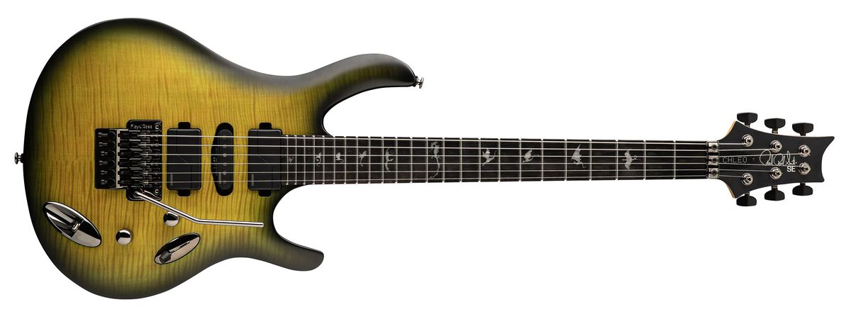 The shred-ready PRS Herman Li SE Chleo has been unveiled in Orchird Dusk, Mantis Glow and Charcoal Purple Burst.