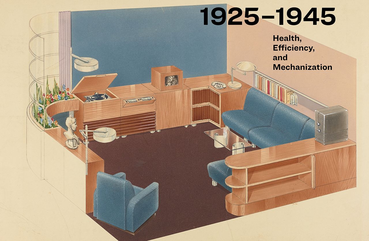 A selection of spreads from House of the Future