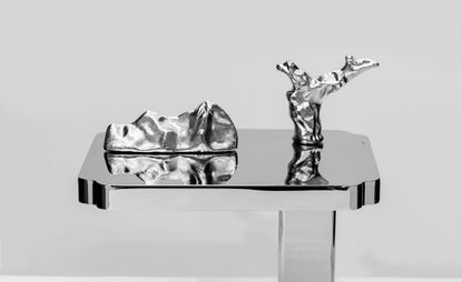 Chrome sculptural taps by William Lim