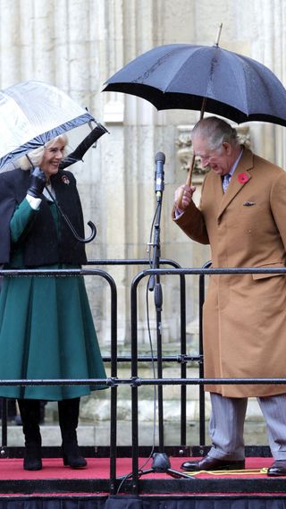 Queen Camilla and Charles.