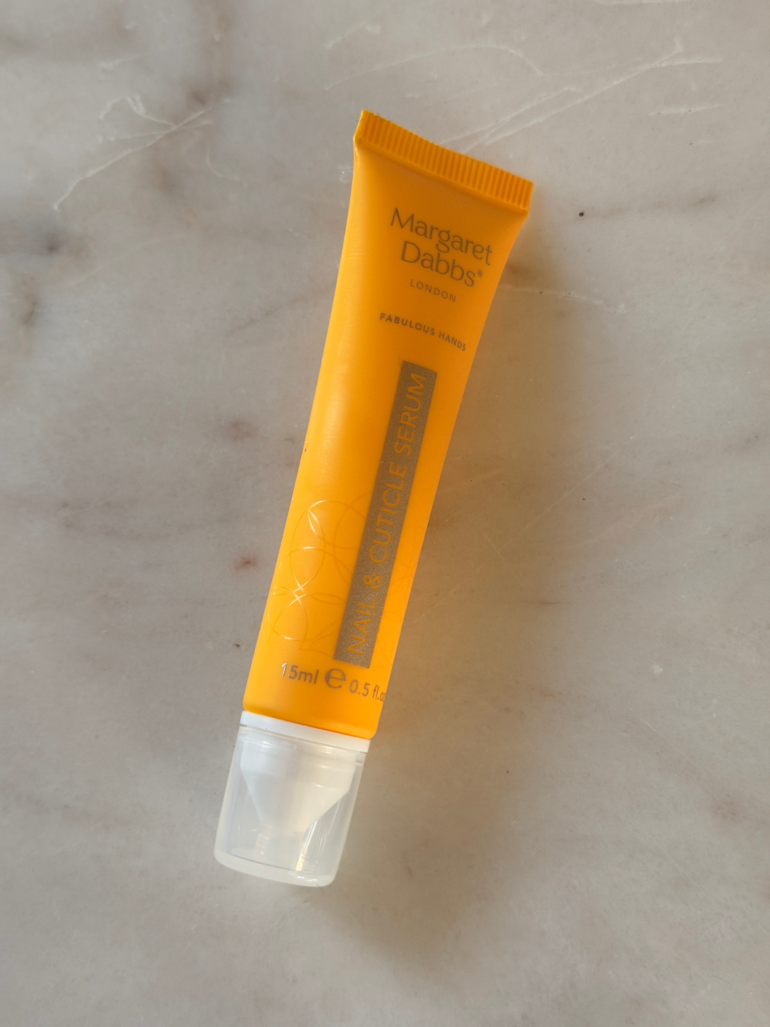 A tube of Margaret Dabbs Nail &amp;amp; Cuticle Serum