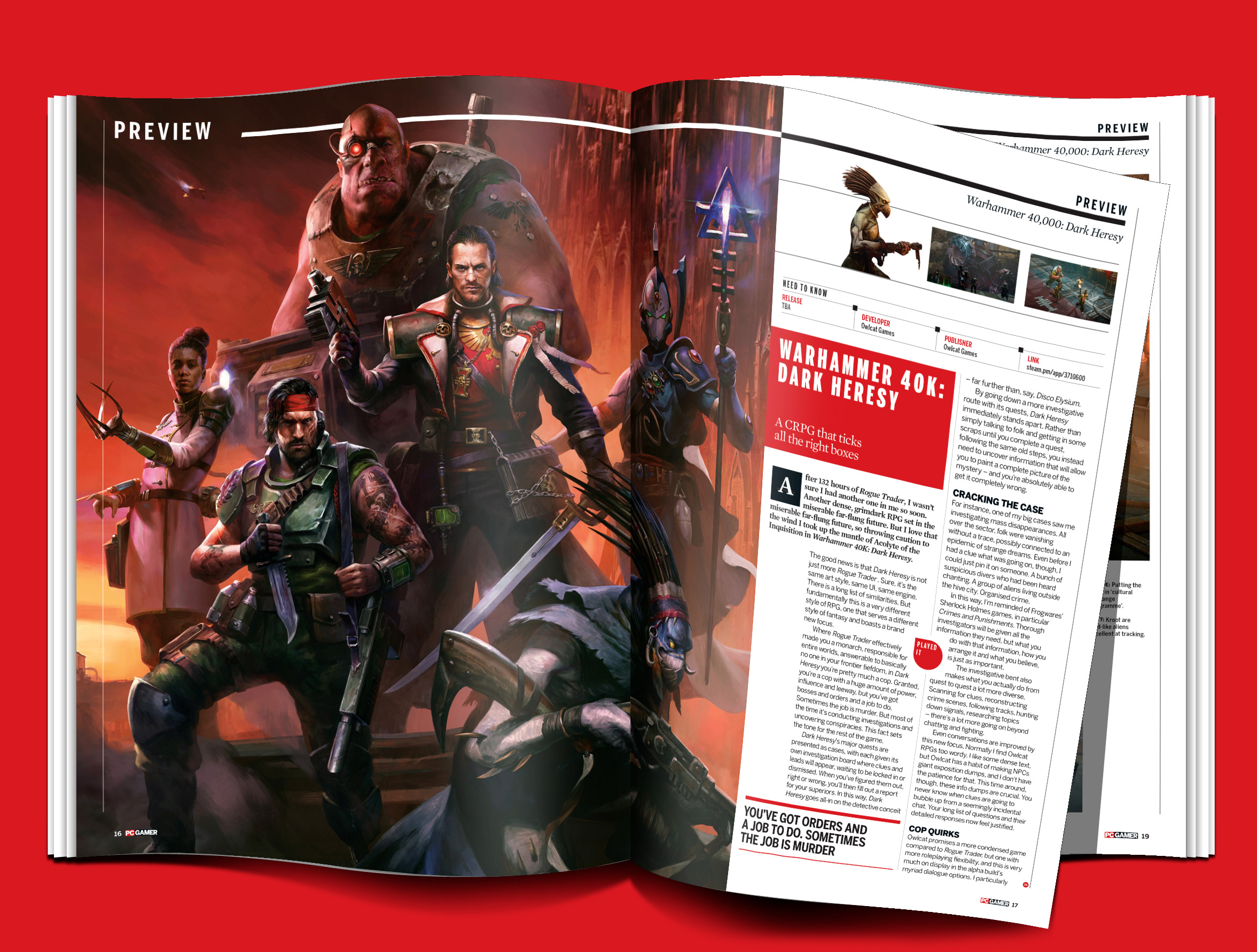 PC Gamer magazine issue 421 Star Wars Zero Company