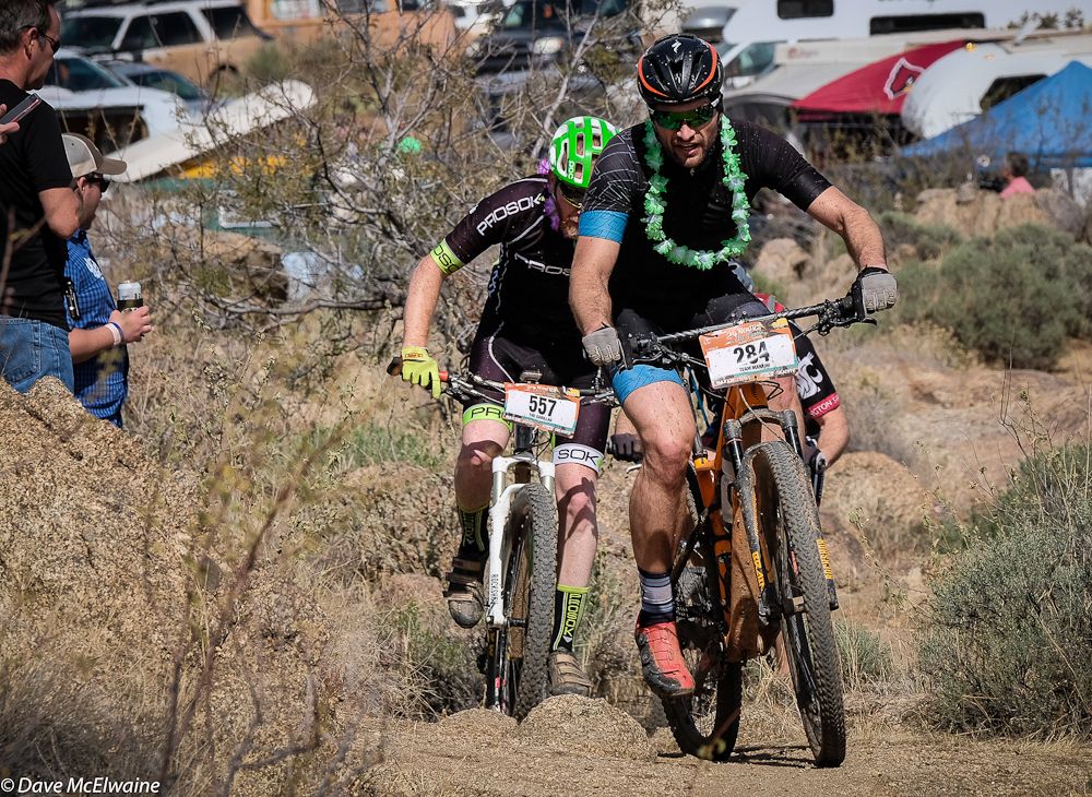 Jeremy Graham (Team Mankini) competing in the Duo Male event