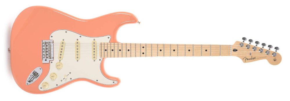 Fender's Pacific Peach Player Stratocaster
