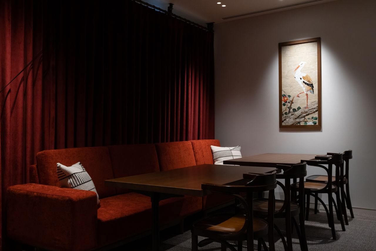 Interior of Marufukuro Kyoto hotel by Plan Do See