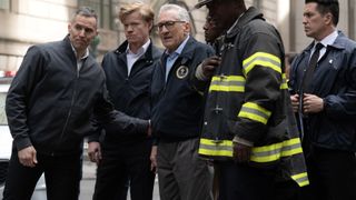 (L to R) Jesse Plemons as Roger Carlson and Robert De Niro as George Mullen in Episode 101 of "Zero Day."