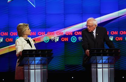 Hillary Clinton and Bernie Sanders.