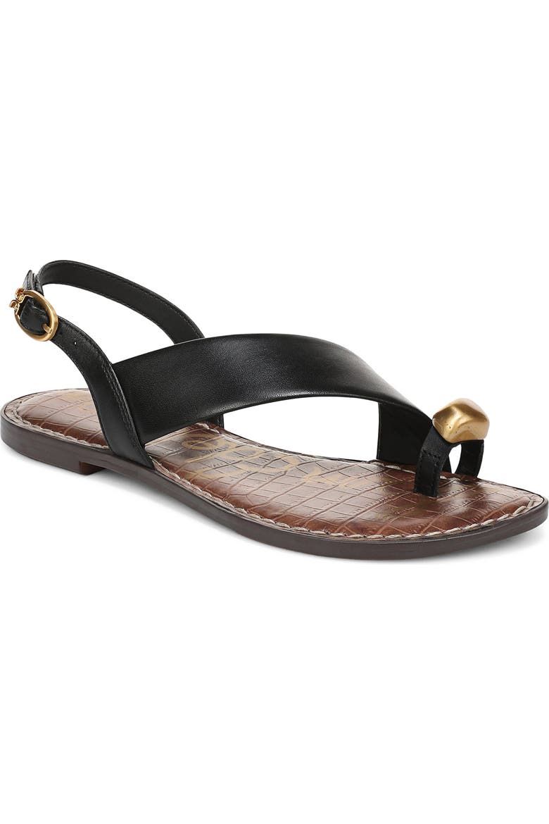 Gace Toe Loop Slingback Sandal