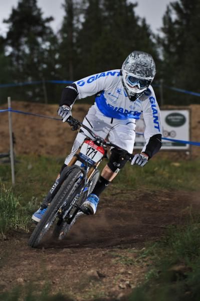 Always a contender, Giant's Duncan Riffle finished in 10th place.