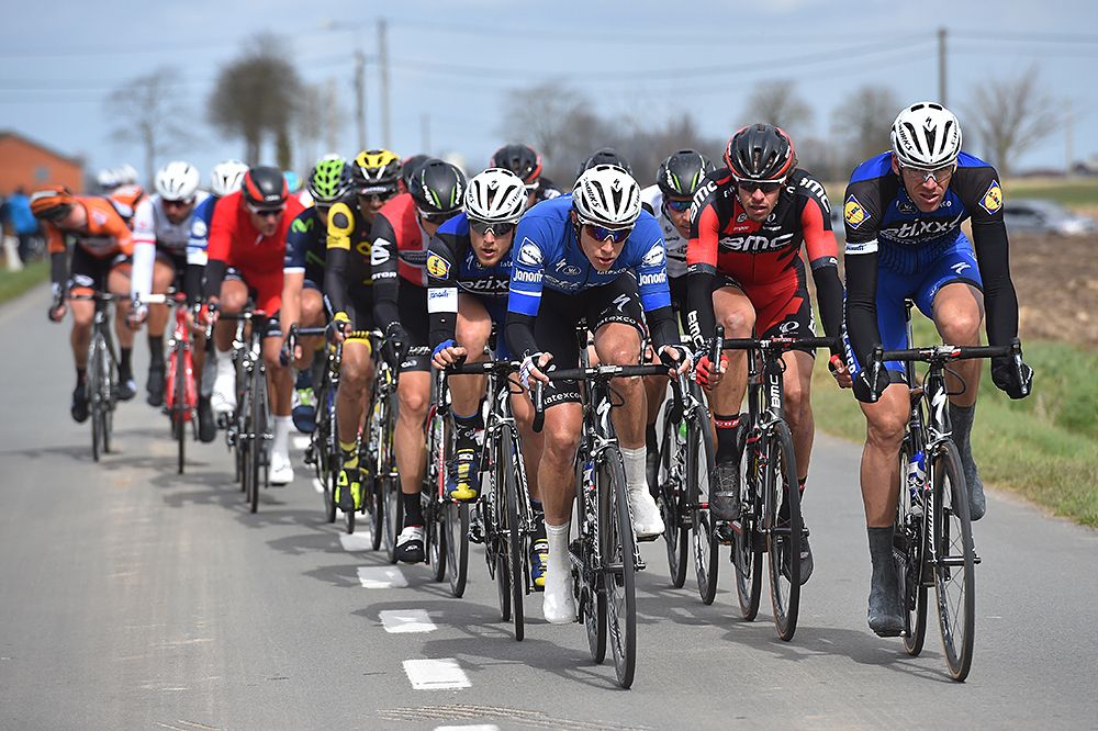 Etixx-QuickStep at the front at Gent-Wevelgem