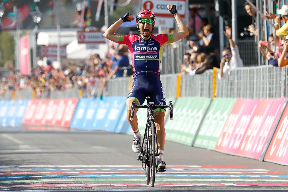 Diego Ulissi (Lampre-Merida) wins stage 4 of the Giro d'Italia
