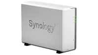 Synology DiskStation DS120j NAS drive in white