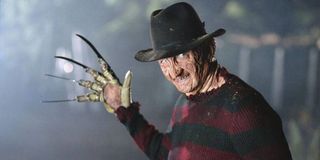 Robert Englund poses as Freddy Kreuger in 'A Nightmare on Elm Street'