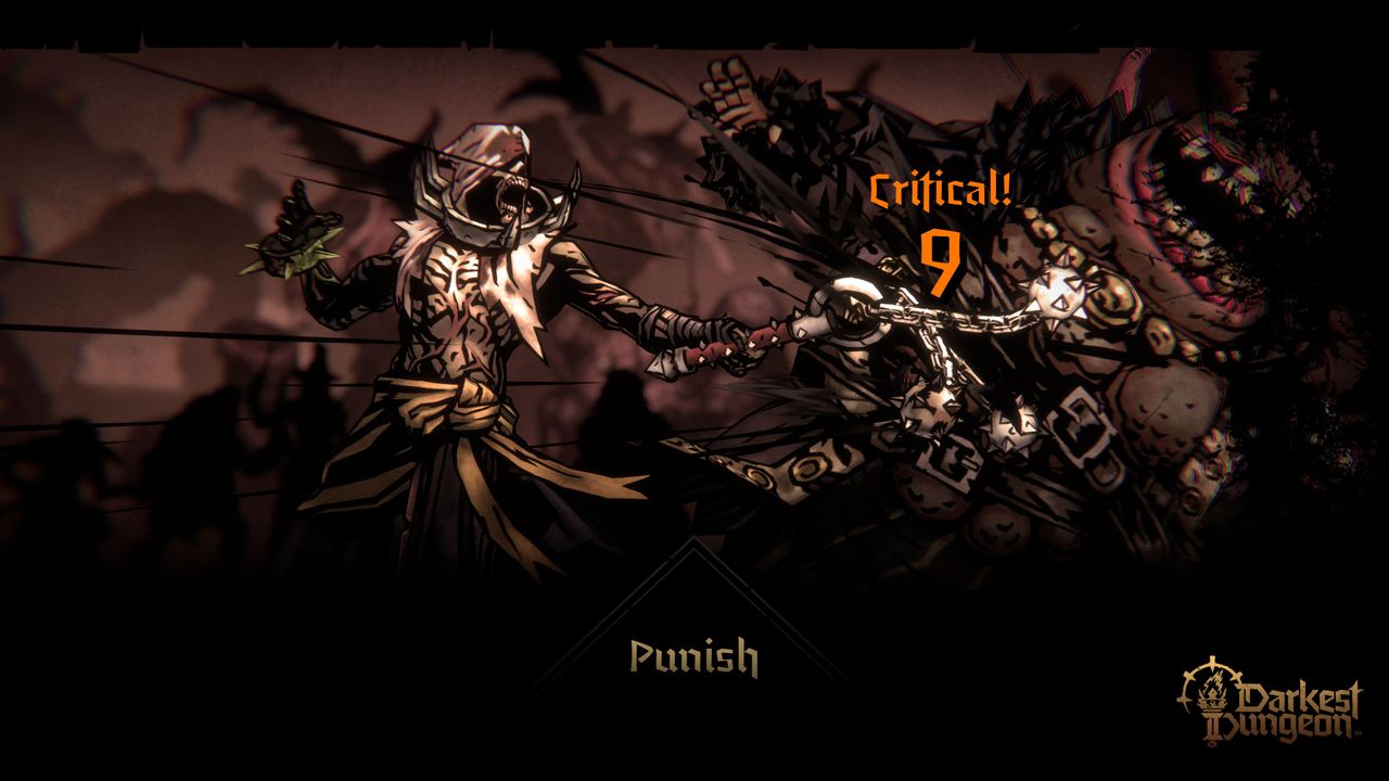Flagellant attacking an enemy