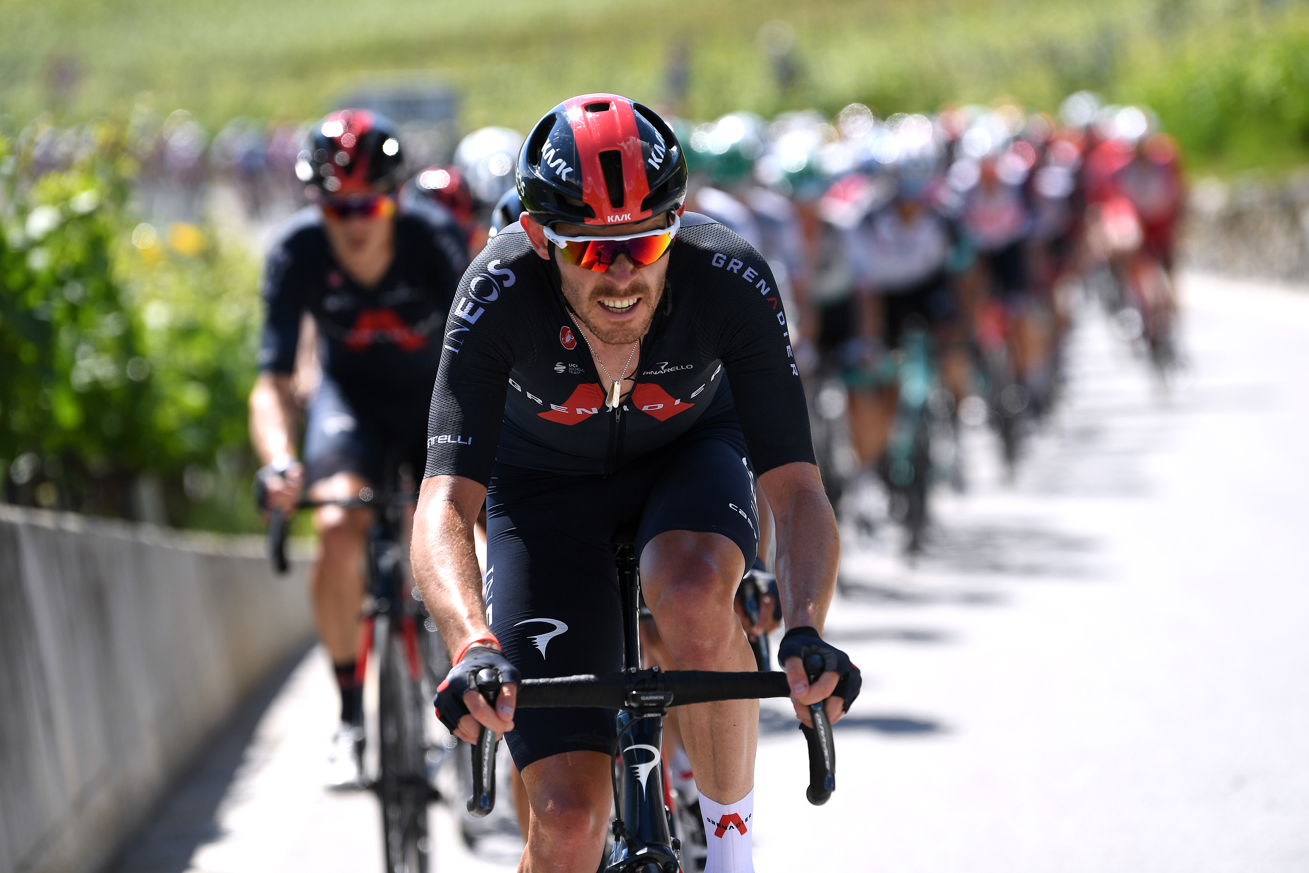 Luke Rowe at the 2021 Tour de Suisse