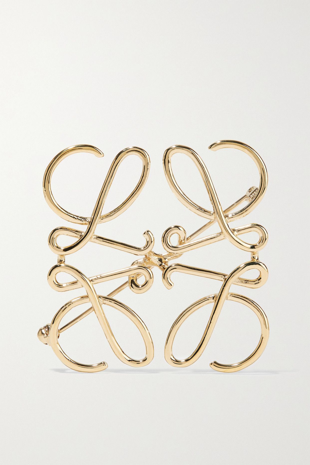 Gold-Tone Brooch