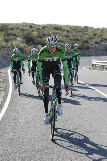 Robert Gesink will be hoping to ride off the front at the Tour de France this year